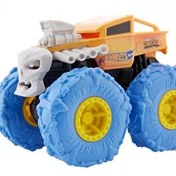 Resim Hot Wheels Monster Trucks 1:43 Çek Bırak Arabalar Bone Shaker GVK45 