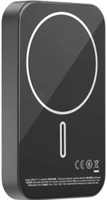 Resim Momax Black Wireless Kablosuz Powerbank 5000mAh MagSafe Uyumlu 