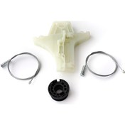 Resim VW Golf MK6 A6 5K 5K1 AJ5 2008-20014 5-Kapı 5K4839462 İçin Elektrikli Arka Sağ Cam Kriko Tamir Seti 