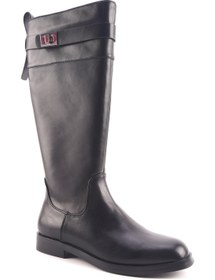 Resim Nine West VARE 4PR Siyah Kadın Düz Çizme 