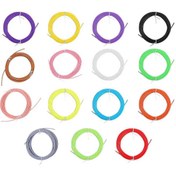 Resim Robotistan 10 Farklı Karışık Renk PCL Filament - 3m 