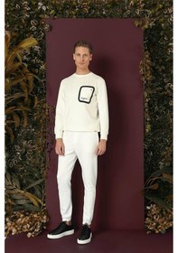 Resim Efor P 1140 Slim Fit Ekru Spor Pantolon Ekru 