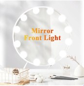 Resim Ebitda Usb Aydınlatmalı 6 Aynalı Makyaj Lambası - 3 Renk Ayarı - 2000mm - 6 Adet Ampul - 3000k-6500k Renk Sıcaklığı - Çanta Işıklar Diğer 