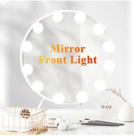 Resim Ebitda Usb Aydınlatmalı 6 Aynalı Makyaj Lambası - 3 Renk Ayarı - 2000mm - 6 Adet Ampul - 3000k-6500k Renk Sıcaklığı - Çanta Işıklar Diğer 