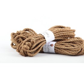 Resim ShibariTürk Shibari İpi "Anon Serisi Natural Profesyonel" 