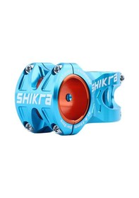 Resim Suntek 31.8mm Dağ Bisikleti Gidon Gövdesi Mtb Bisiklet Kısa Mavi 