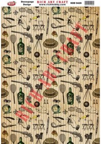 Resim Dekopaj Kağıdı 33x48 Cm. 9439 