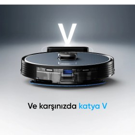 Resim Şımart katya V Akıllı Robot Süpürge 15000PA Güçlü Emiş Gücü 6400MAH Yüksek Batarya 
