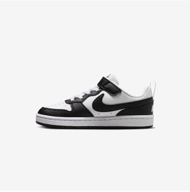 Resim Nike Court Borough Low Recraft Çocuk Günlük Spor Ayakkabı Dv5457-131 Beyaz - Siyah 