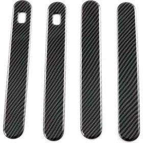 Resim Enigmatic Karbon Fiber Için Araba Dış Kapı Kolu Kapağı Kapağı Döşemesi (Yurt Dışından) 