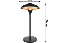 Resim Dlc Luxfire 1500 Watt Iç ve Dış Mekan Ayaklı Isıtıcı 