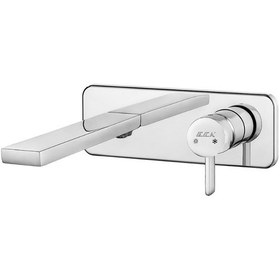 Resim Eca Purity 102167602H-K Ankastre Sıva Üstü Lavabo Bataryası Tek Rozet 