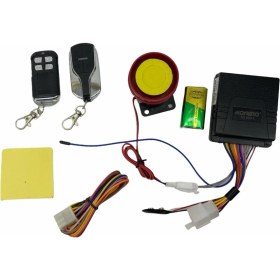 Resim Kaly Motosiklet Alarm ve Çalıştırma Seti Pil Destekli 