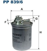 Resim FILTRON PP839/6 Mazot Filtresi (Volkswagen: Sharan 1.9Tdi 00-) 1120224 7M0127401A PP8396 (WC222595) 