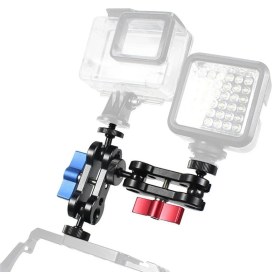 Resim Andoer D9424R Çift Bilyalı 1/4 Inç Vidalı Bilyalı Sihilri Kol 