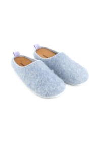 Resim Gezer Kadın Kışlık Rahat Taban Keçe Ev Bahçe Terlik Gt1kze.13898.07.5r9.2m Lila 