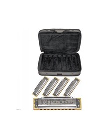 Resim Hohner M53305pp 532/20 Blues Harp 5li Paket Mızıka 