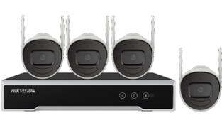 Resim Hikvision NK42W0H-1T(WD)(D) 2mp H.265 Bullet Wifi Kamera Seti 