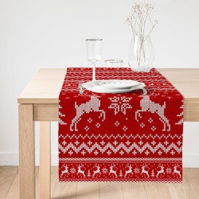 Resim Özel Tasarım Dijital Baskılı Modern Süet Runner 