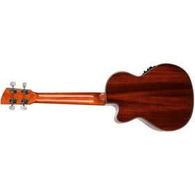 Resim Babilon Eureka Artist Series Tenor Cutaway Elektro Ukulele Melissa Robles Style 