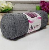 Resim Diva İplik Diva Line Diva Ribbon 194 Orta Gri 