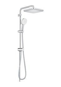 Resim Grohe Tempesta System 250 Cube Duvar Bağlantılı, Divertörlü Duş Sistemi - 26976001 Gri 