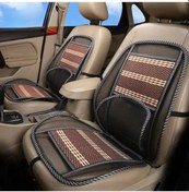 Resim Tüm Araçlara Uyumlu Bel Yastık Destekli Ortopedik Bambu Terletmez 