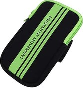 Resim WOONEKY 1pc Su Geçirmez Spor Çantası Altı Telefon Için Koşu Ve Açık Hava Aktiviteleri İçin Uygun Nefes Alabilir Ve Dayanıklı Materyal Yeşil 
