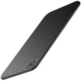Resim iPhone XR 6.1 inç İçin Mofi Shield Buzlu Ultra İnce Kılıf Siyah 