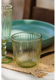 Resim Rakle Splendid 4'lü Su Bardağı Seti Yeşil 290 Cc 