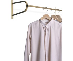 Resim Fec Reklam Gold Metal Duvara Monte Askılık Elbise Askılığı Konfeksiyon Askılığı Duvar Askısı Kıyafet Askılığı 