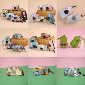 Resim 1 Adet Rastgele 100-Stil Köpek Dışkı Poşeti Dağıtıcı - Ekose, Çiçekli & Gingham Desenli Şık Polyester Evcil Hayvan Atık Tutucu, Taşınabilir Pil Gerektirmeyen Pooper Scooper Aksesuarı, Çöp Torbası Dağıtıcı, Oyunbaz Tasarım, Dayanıklı Yapı, Açık Hava Meraklıları İçin, Ekose Deseni, Sağlam İnşa, Sorumlu Köpek Sahipleri 