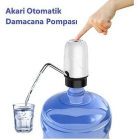 Resim woodhub USB şarjlı mini su pompası, taşınabilir ve kullanışlı su püskürtme cihazı 