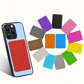 Resim 8 adetlik bir set, 24 adet küçük emici kupa silikon telefon tutucuları içerir, çeşitli yüzeyler için uygun, dayanıklı ve su geçirmez. Yapışkan ve kaymaz. 