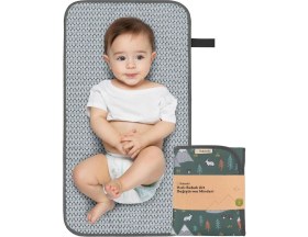 Resim Braventa Collection Bebek Bakım Örtüsü, Bebek Alt Açma Minderi, Su Geçirmez Bebek Minderi (Woods) 