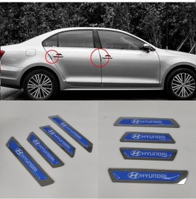 Resim Hyundai Kapı Koruma Bademi Oto Kapı Koruyucu 