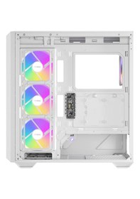 Resim Antec C3 Argb Beyaz Atx Mid Tower Gaming Kasa 4x Argb Fan, Temperli Cam, 360mm Radyatör 