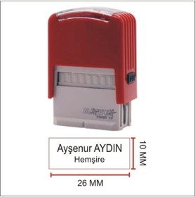 Resim Sırdaş Isim Ünvan Kaşesi - Yazısı Dahil 