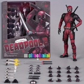 Resim Marvel Deadpool 2 DEADPOOL Eylem Figür Seti, Renkli Kutu Paketleme ve File Desenli, Araba Dekorasyonu ve Ev Dekoru için İdeal, Hayranlar ve Koleksiyoncular için Mükemmel Hediye, Noel, Paskalya ve Doğum Günü Partisi Dekorasyonu için Harika 