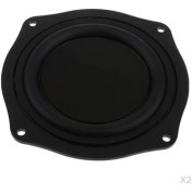 Resim 2 Adet 4 '' Hoparlör Titreşimli Membran Pasif Woofer Diyafram Plakası Yeni(Yurt Dışından) 