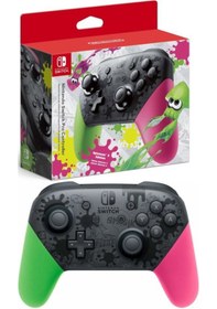 Resim Nintendo Switch Pro Controller Splatoon 2 Edition 