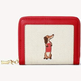 Resim Kompakt Kadın Cüzdanı, Sevimli Karikatür Dachshund Tasarımı, Snap Kapatma, Fermuarlı Para Cebi, Hafif ve Dayanıklı, Günlük Seyahatler İçin Mükemmel, Kadınlar İçin Harika Bir Hediye. 