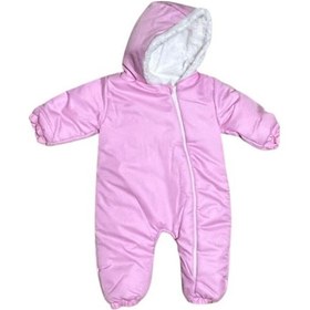 Resim Kapşonlu Patiksiz Kozmonot Pembe 