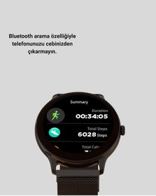 Resim Muratech Akıllı Saat Dokunmatik Ekran, Kalp Atışı Ve Spor Takibi 