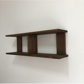 Resim Sevgilimahsap Kitaplık Raf Masif Ahşap 