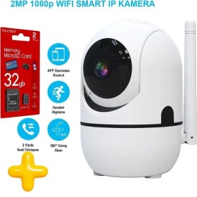 Resim Hafıza Kartlı Kablosuz Akıllı Kamera Hareket Algılamalı Gece Görüşlü Bebek Kamera ( Lisinya ) 