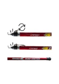 Resim Sea Power 6000 Remixon Strong 420cm 100-250gr Profesyonel Sazan Kıyı Olta Takımı Seti 
