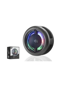 Resim Hadron Cx19 Manyetik Telefon Soğutucu Fan 15w Kablosuz Şarjlı Rgb Isı Göstergeli Siyah 