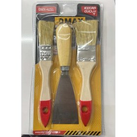 Resim Dmax Kesti̇rme Firça-Spratula Set DMX-10148 4150 