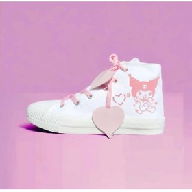 Resim archiepet Pempe tatlı kız baskılı kalp bağcıklı çocuk convers 